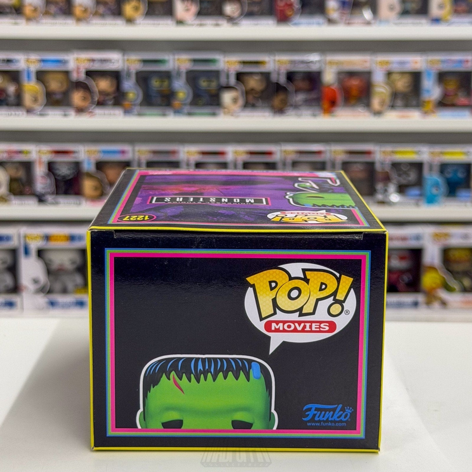 Funko Pop Movies Monsters Frankenstein Blacklight Special Edition 1227 Figure