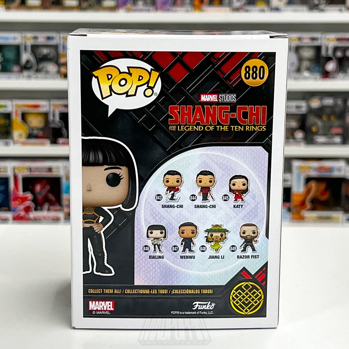 Funko Pop Marvel Collector Corps Shang-Chi Ten Rings Xu Xialing 880 Vinyl Figure