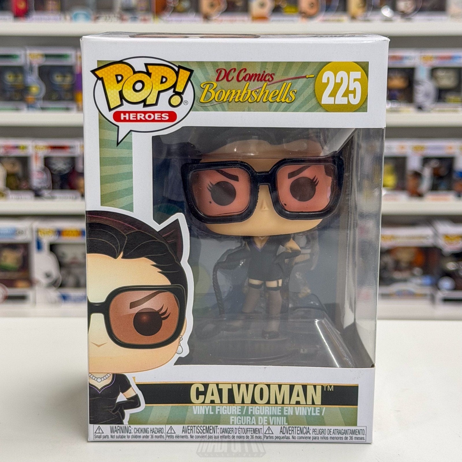 Funko Pop Heroes DC Comics Bombshells Catwoman 225 Gotham City Toy Vinyl Figure