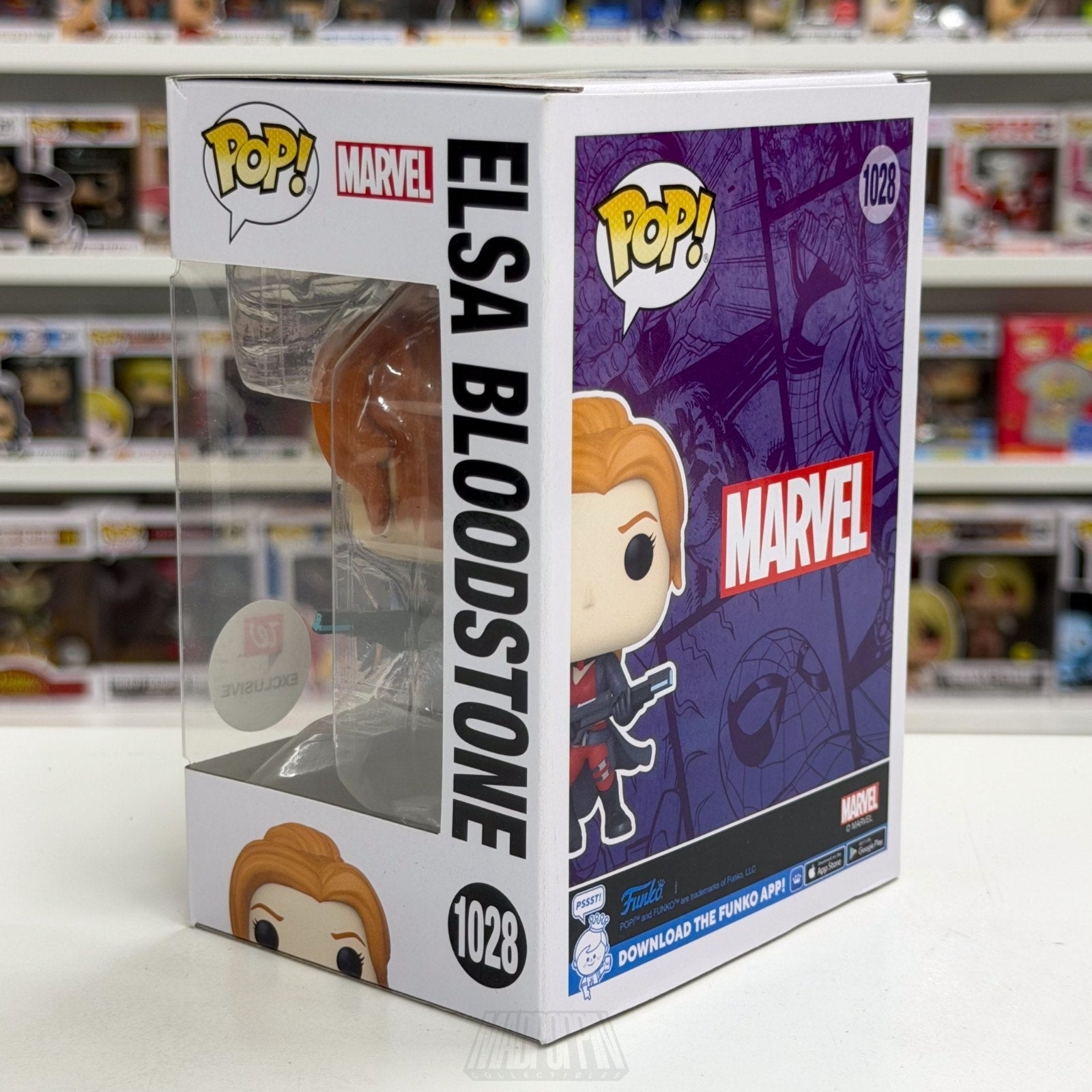 Funko Pop Marvel Elsa Bloodstone Walgreens 1028 Monster Hunter Toy Vinyl Figure