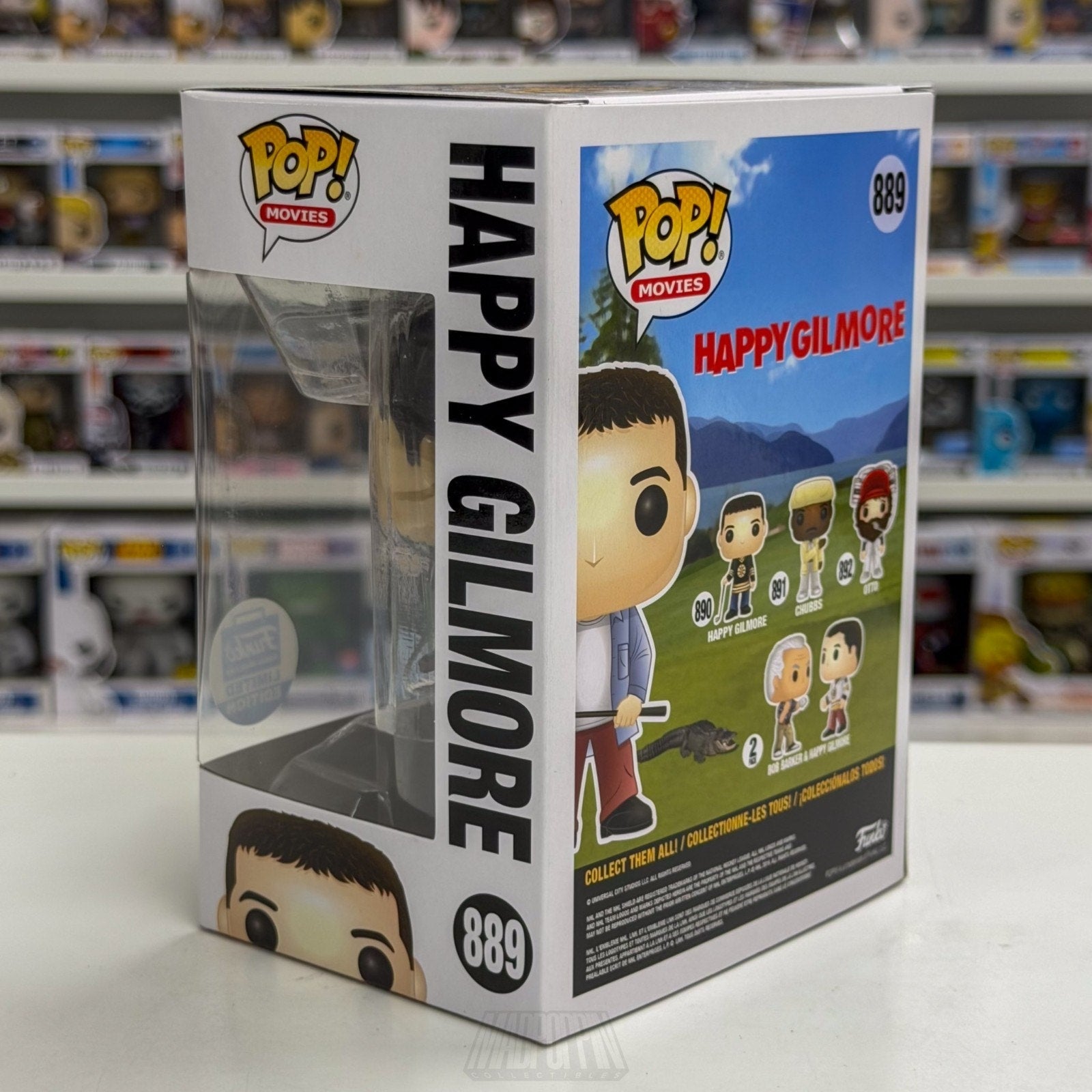 Funko Pop Movies Happy Gilmore Hockey Stick Shop Exclusive 889 Toy Vinyl Figure