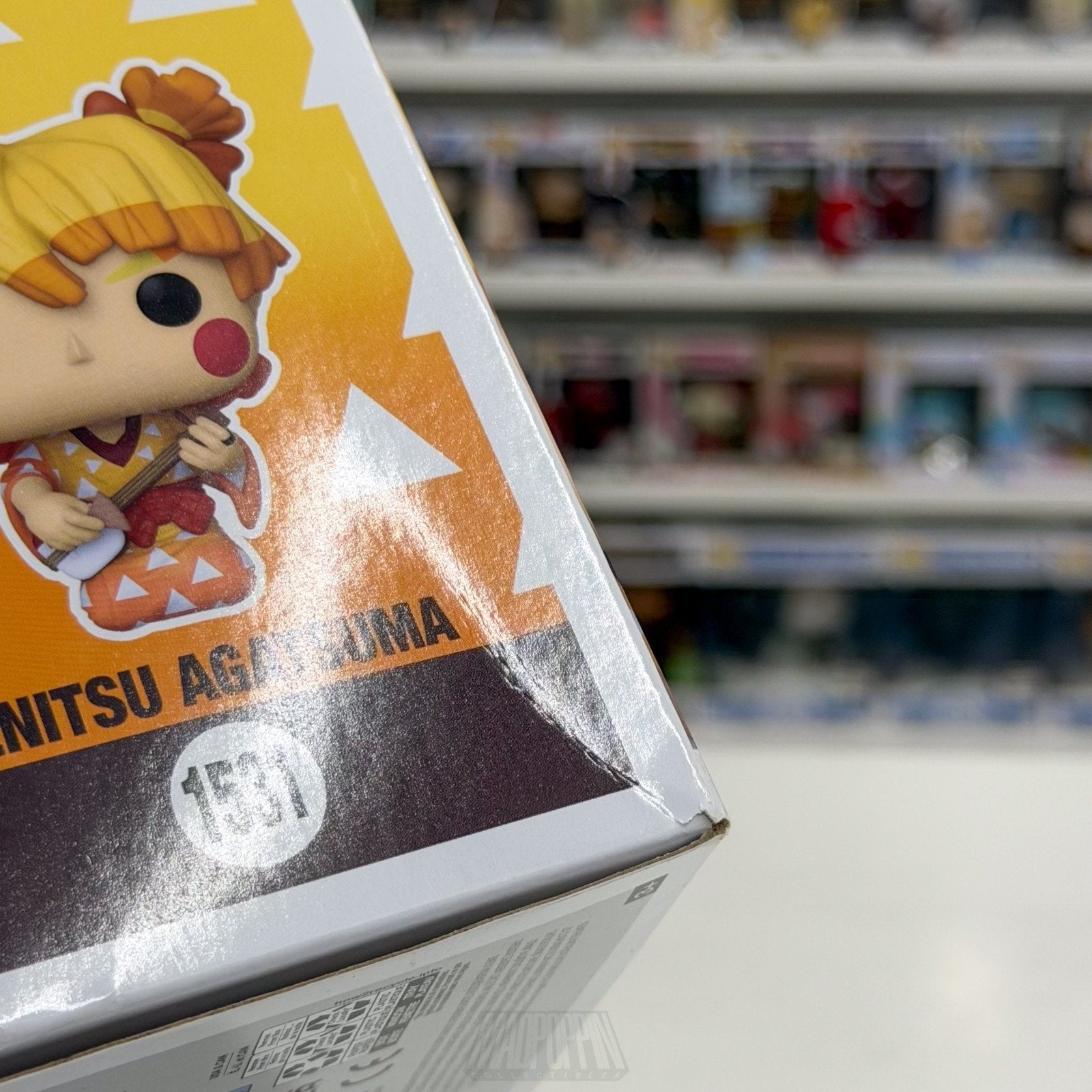 Funko Pop Anime Demon Slayer Zenitsu Agatsuma 1531 Japan Manga Toy Vinyl Figure