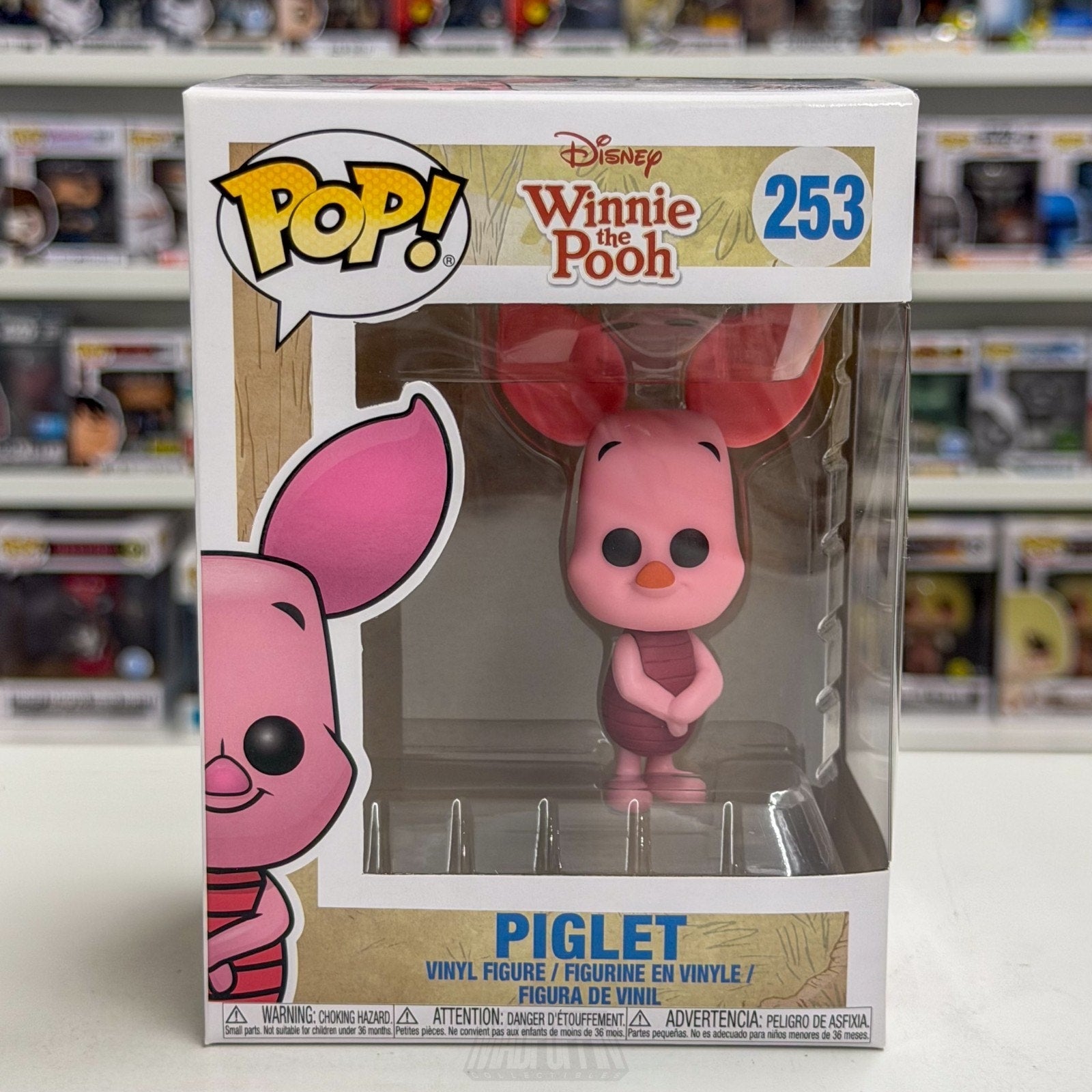 Funko Pop Disney Winnie the Pooh Piglet 253 Vinyl Figure
