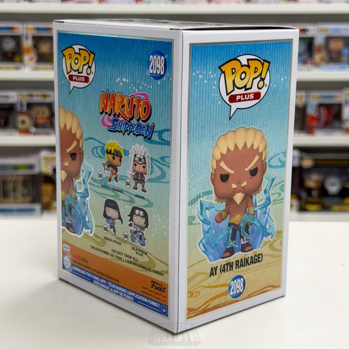Funko Pop Anime Naruto Ay 4th Raikage Chalice Collectibles 2098 Toy Vinyl Figure