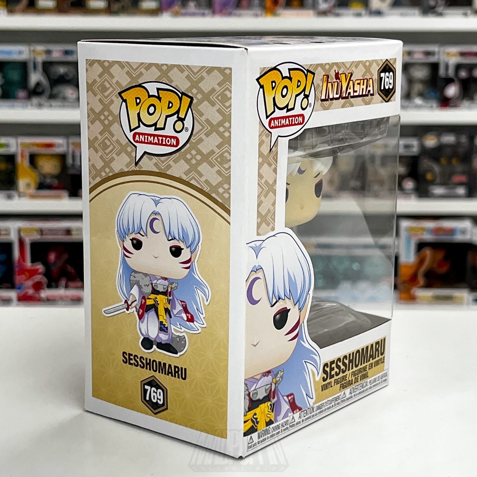 Funko Pop Anime Inuyasha Sesshomaru 769 Japanese Animation Manga Vinyl Figure