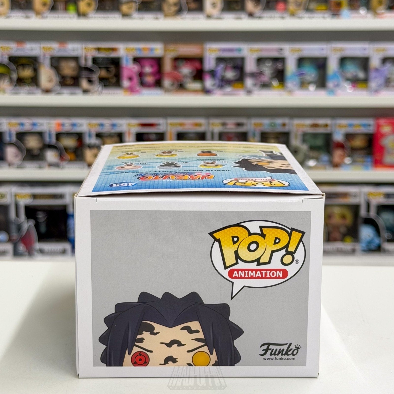 Funko Pop Anime Naruto Sasuke Curse Mark Special Edition 455 Manga Vinyl Figure