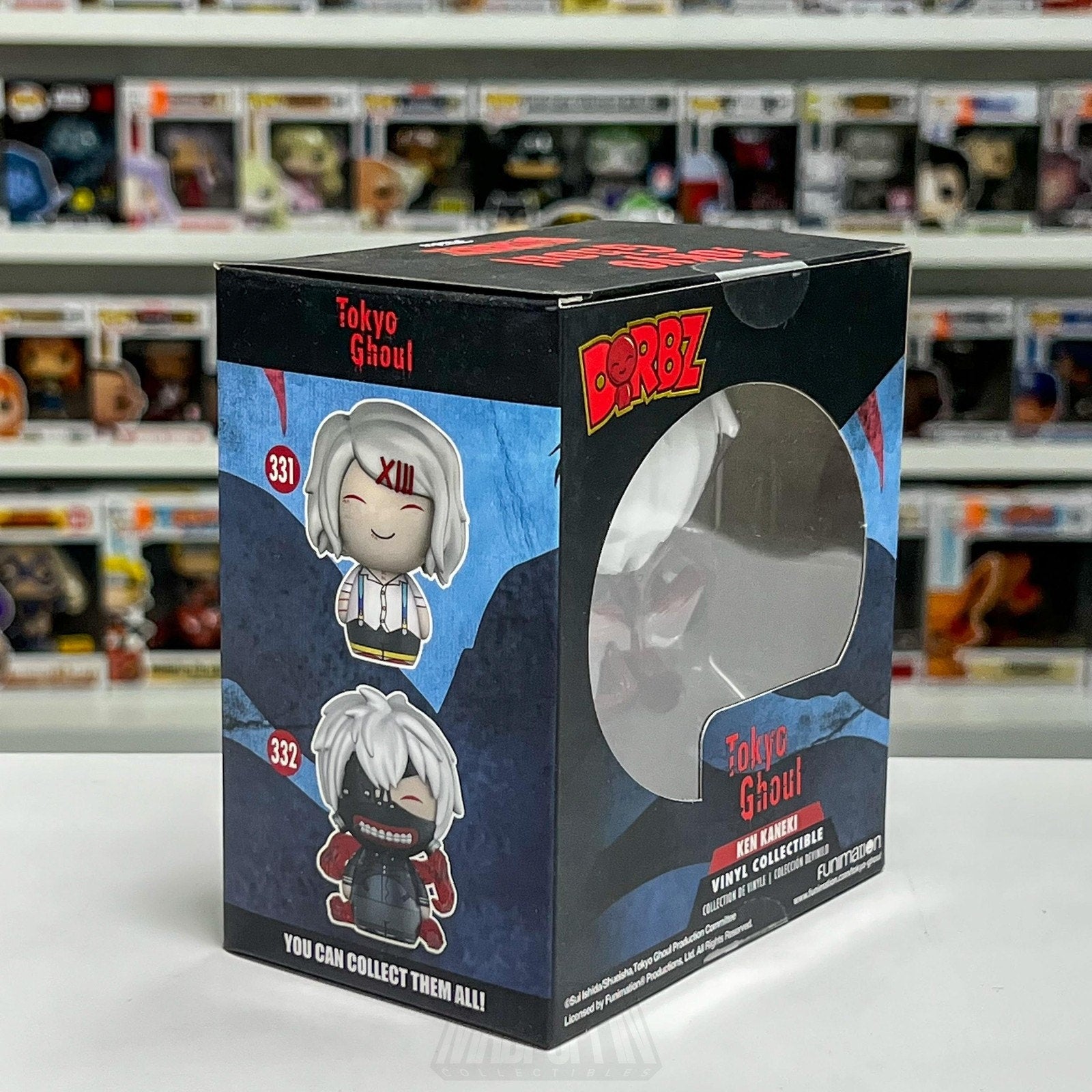 Funko Dorbz Anime Tokyo Ghoul Ken Kaneki 332 Japanese Manga Toy Vinyl Figure