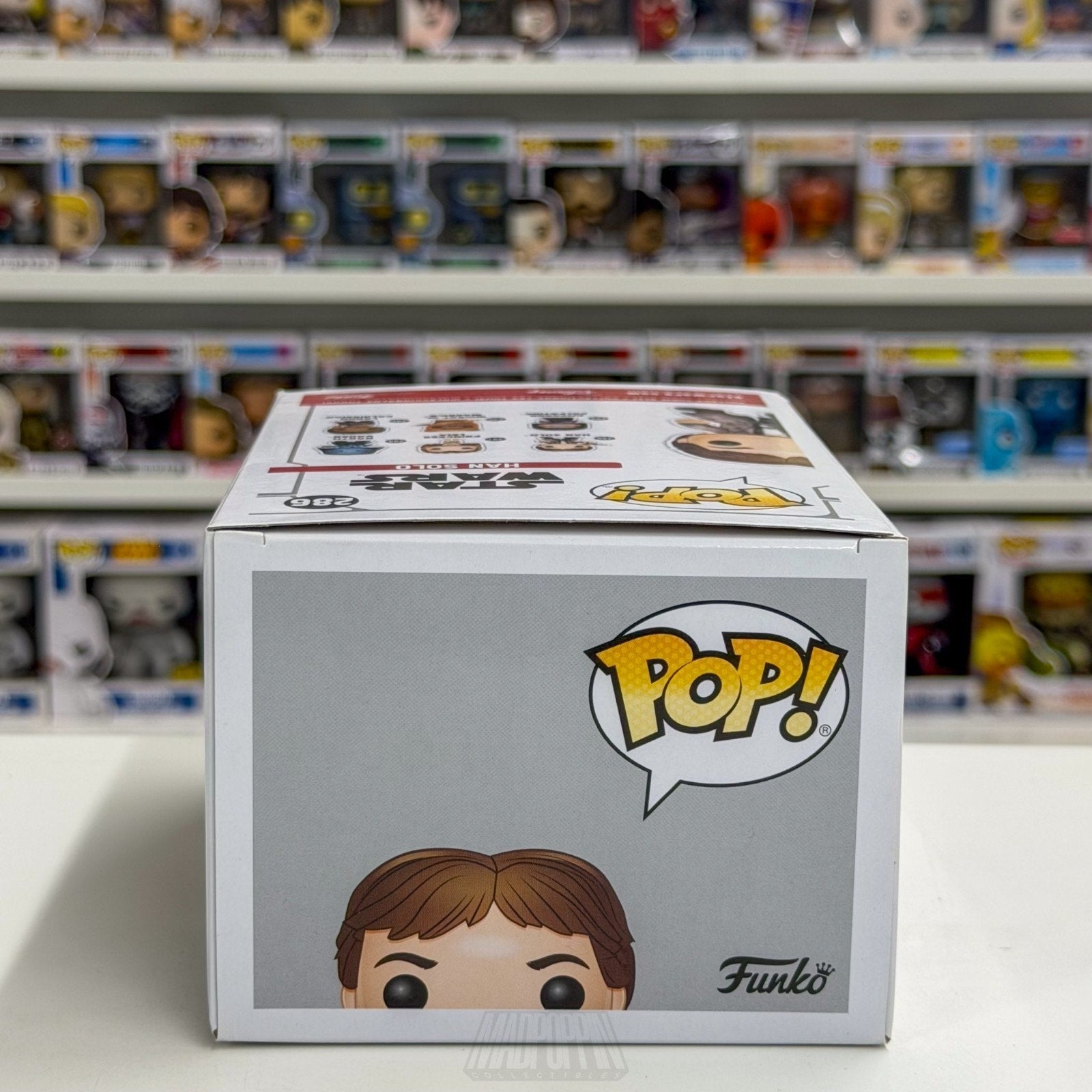 Funko Pop Star Wars Return of the Jedi Han Solo Endor 286 Smuggler Vinyl Figure
