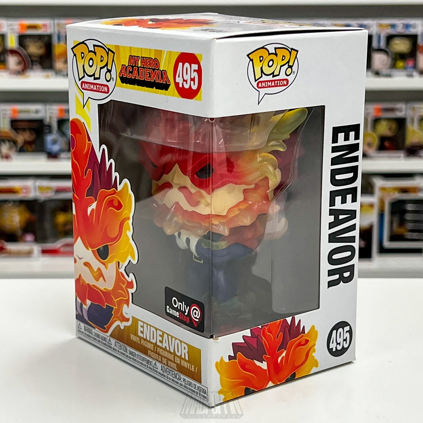 Funko Pop Anime My Hero Academia Endeavor GameStop Exclusive 495 Vinyl Figure