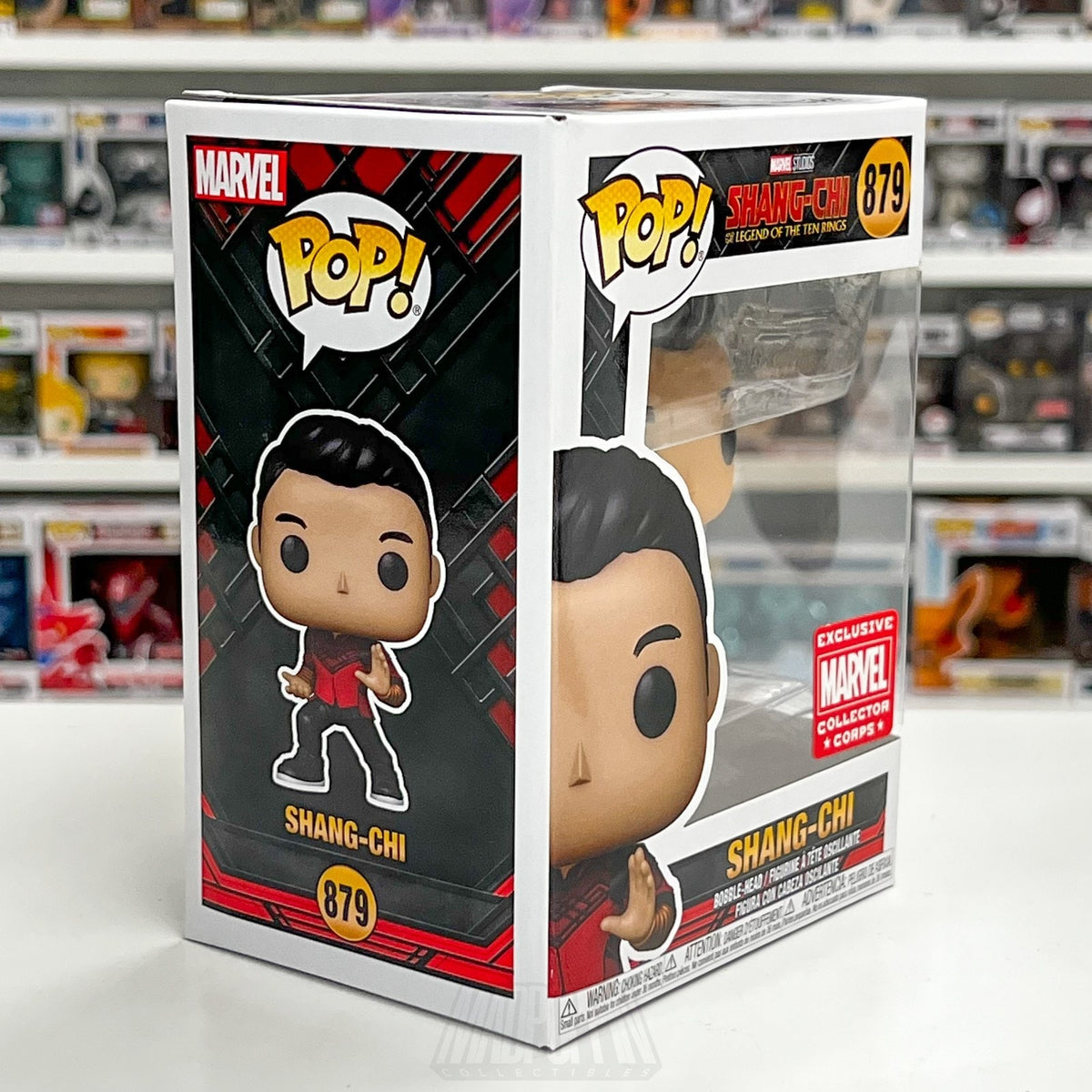 Funko Pop Marvel Collector Corps MCC Shang-Chi Legend Ten Rings 879 Vinyl Figure