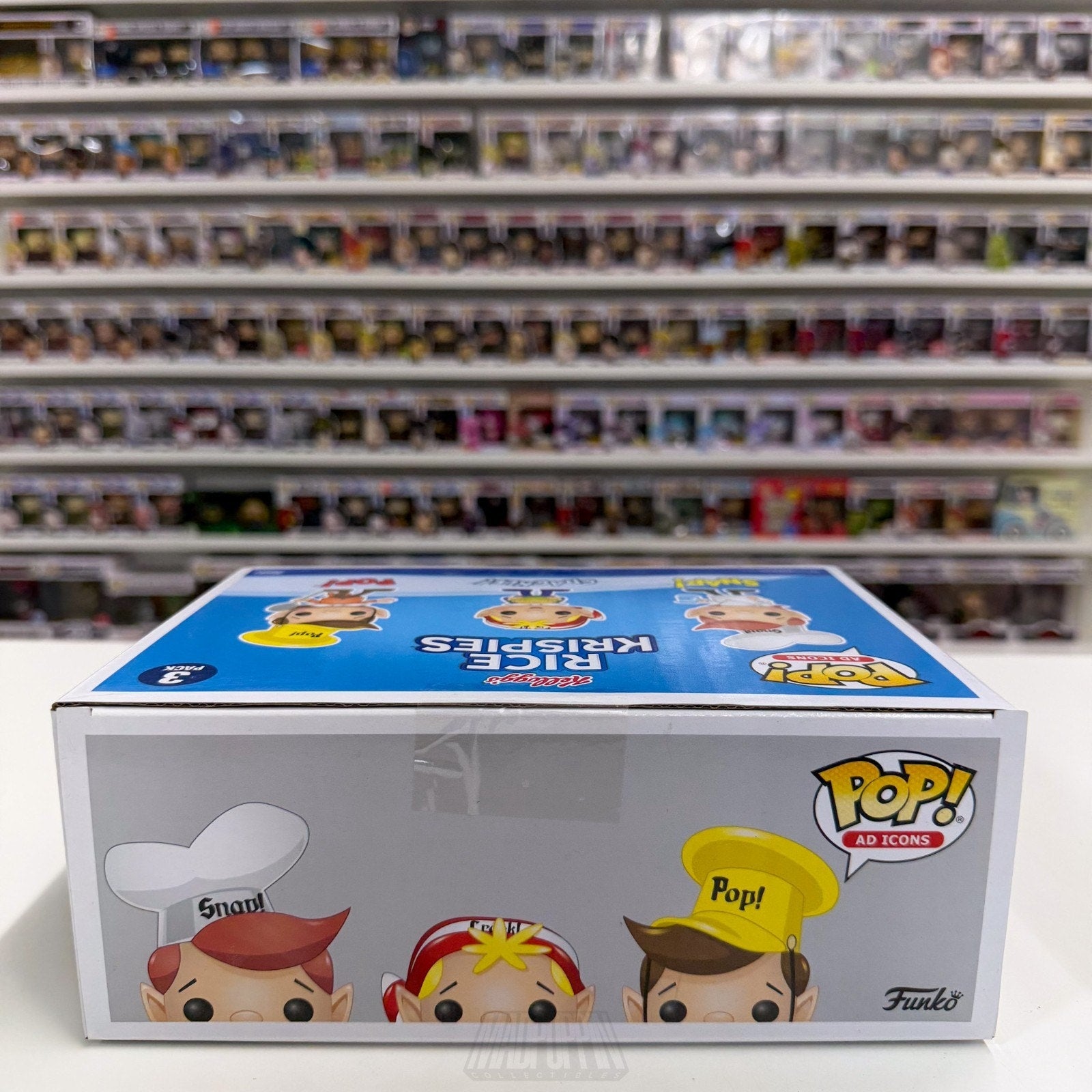 Funko Pop Ad Icons Rice Krispies Snap Crackle Excl 3 Pack Mascots Vinyl Figure