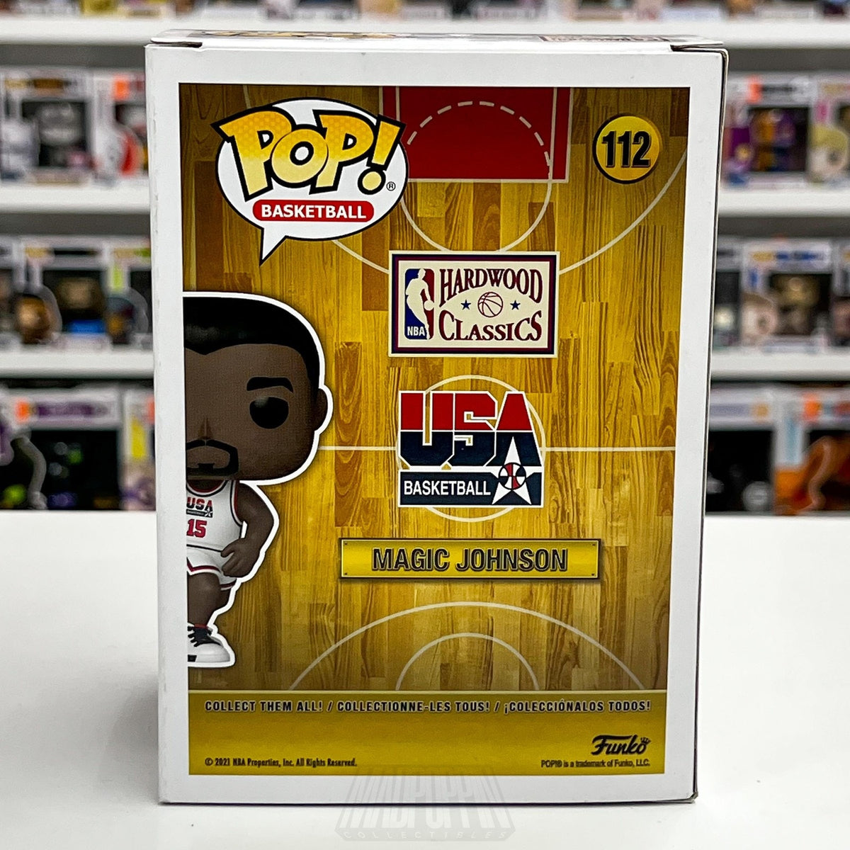 Funko Pop! Magic Johnson USA Basketball #112 Target Exclusive Vinyl Figure NBA