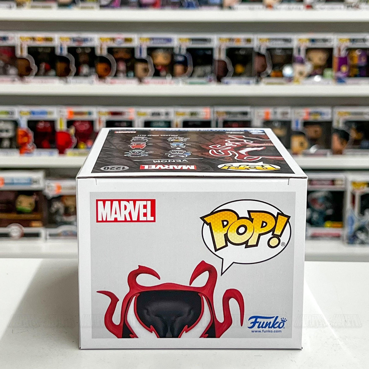 Funko Pop Marvel Venom Carnage Miles Morales Entertainment Earth 1220 Toy Figure