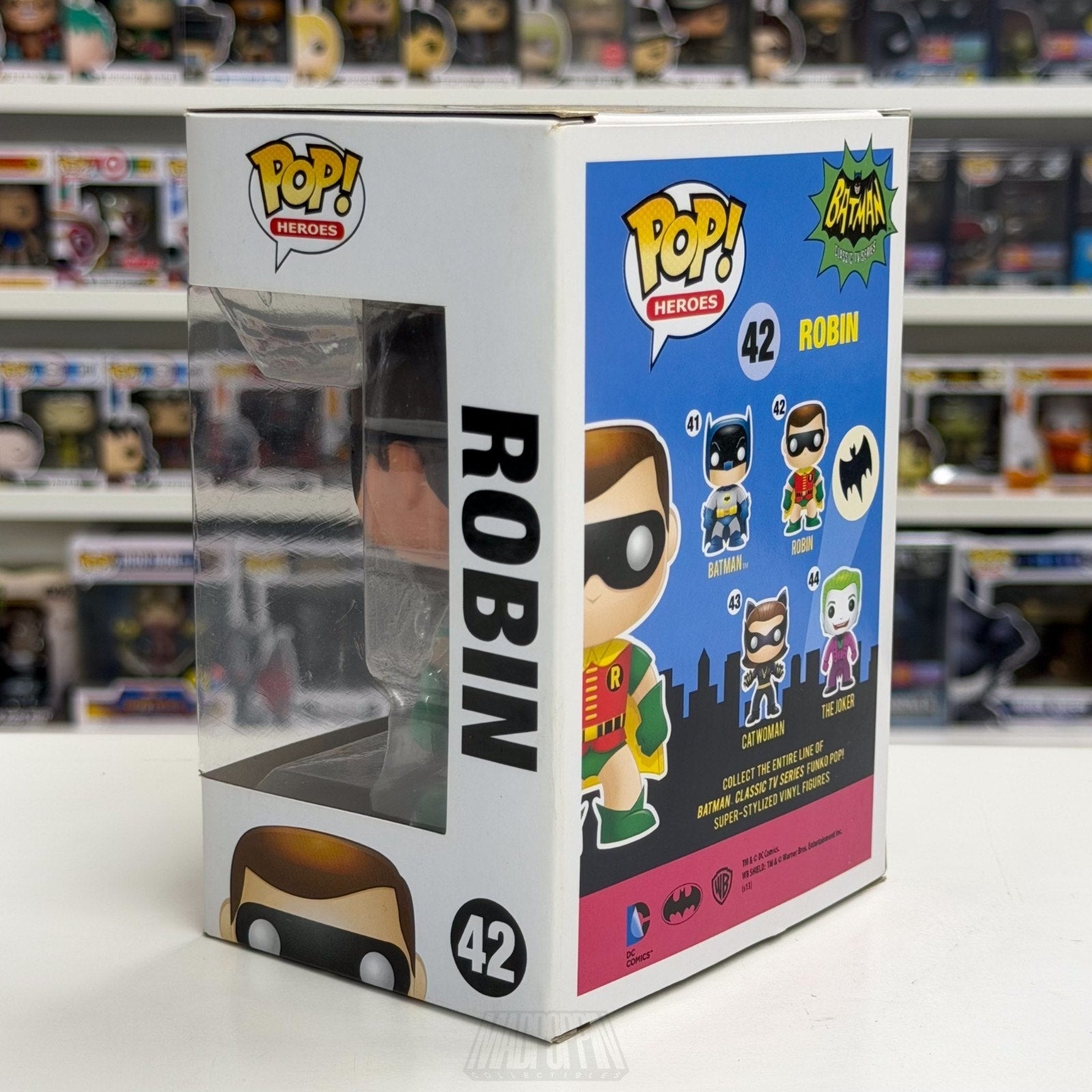 Funko Pop DC Heroes Batman Classic TV Series Robin 42 Boy Wonder Vinyl Figure