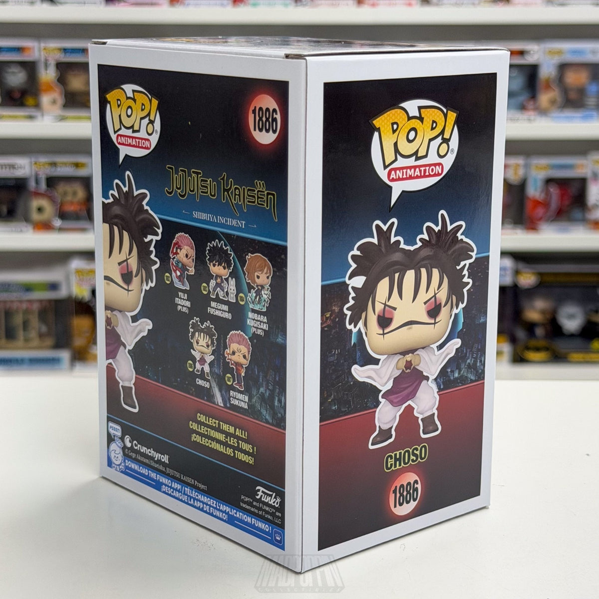 Funko Pop Anime Jujutsu Kaisen Choso 1886 Cursed Energy Japan Manga Vinyl Figure