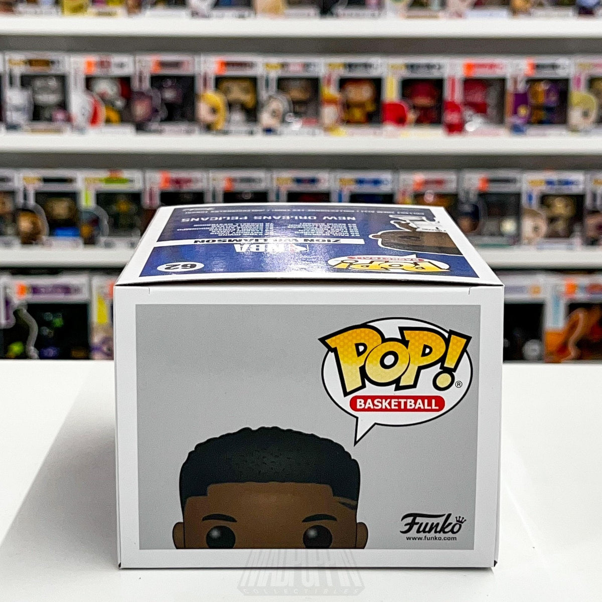 Funko Pop! NBA Zion Williamson #62 New Orleans Pelicans Vinyl Figure Collectible