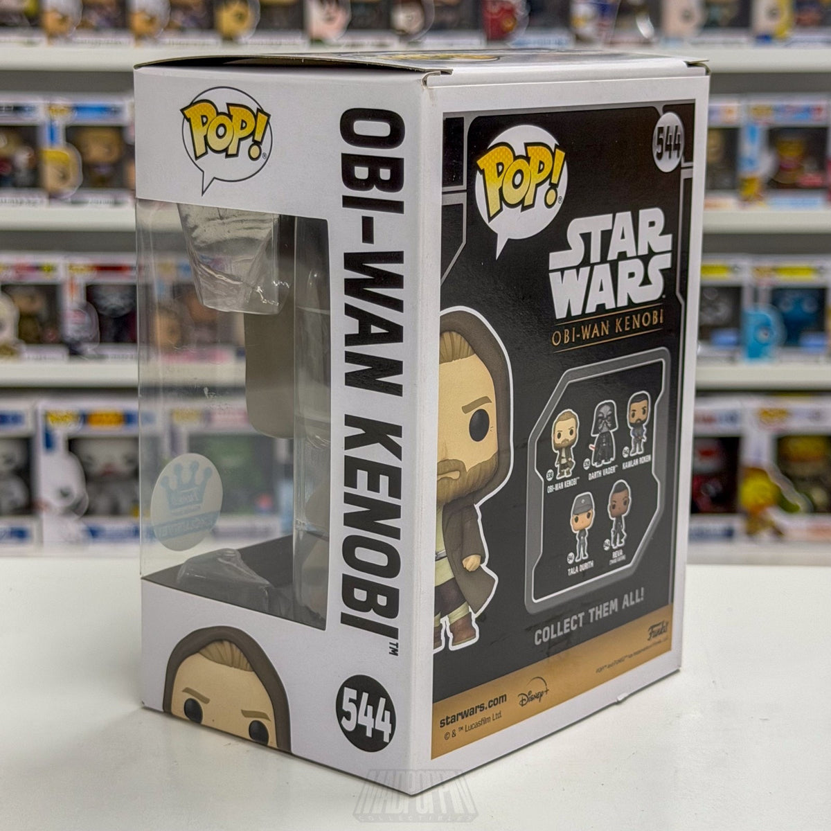 Funko Pop Star Wars Obi-Wan Kenobi Jedi Robe Exclusive 544 Force Toy Figure