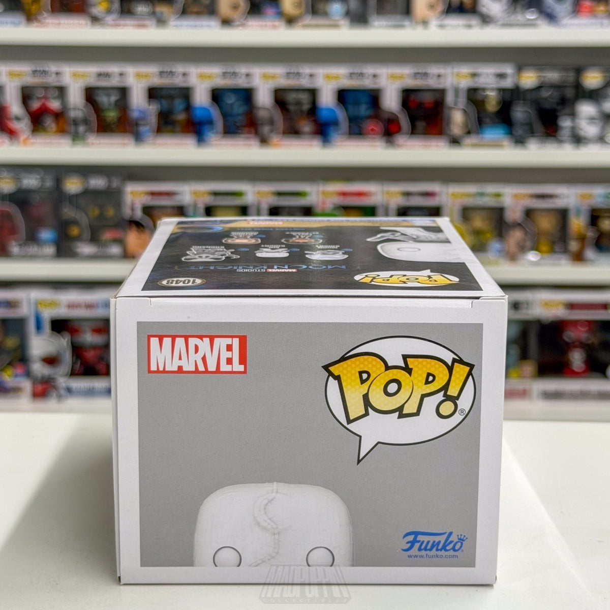 Funko Pop Marvel Mr Moon Knight Walmart Glow 1048 MCU Disney Show Vinyl Figure