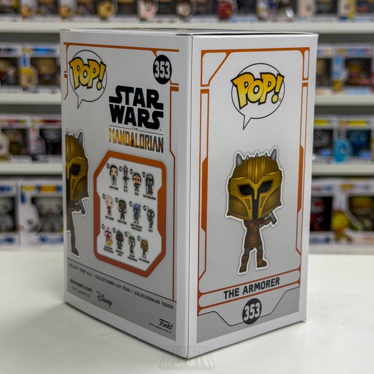 Funko Pop Star Wars Mandalorian The Armorer 353 Mandalore Tribe Toy Vinyl Figure