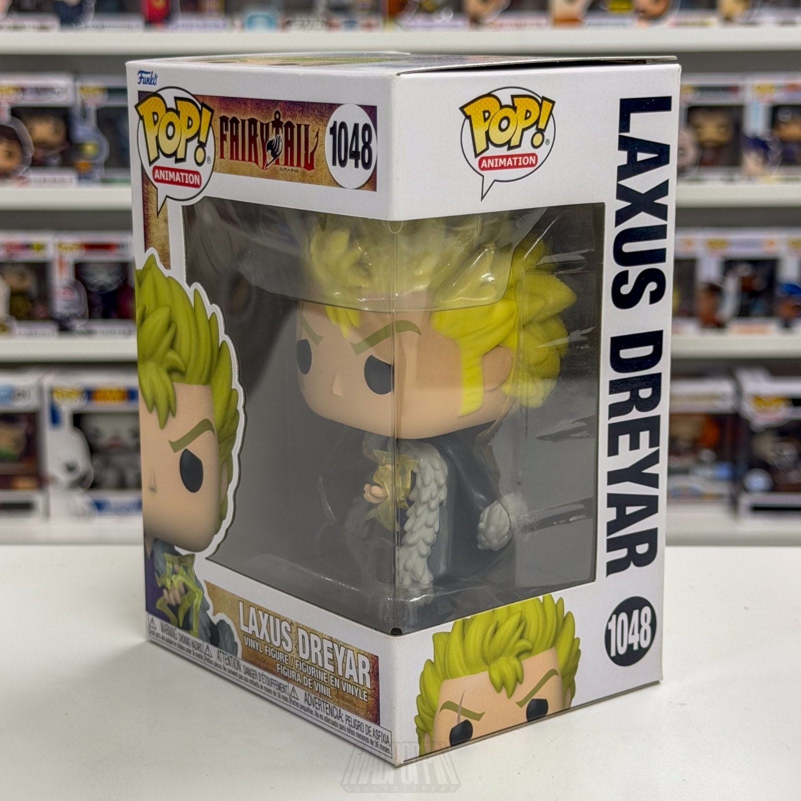 Funko Pop Anime Fairy Tail Laxus Dreyar 1048 Wizards Japanese Manga Vinyl Figure