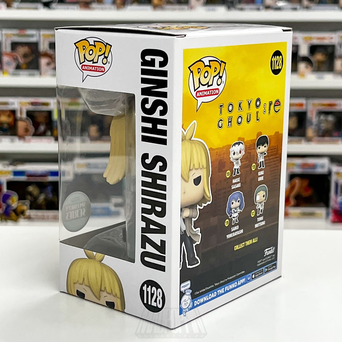 Funko Pop Anime Tokyo Ghoul Re Ginshi Shirazu Specialty Series 1128 Toy Figure