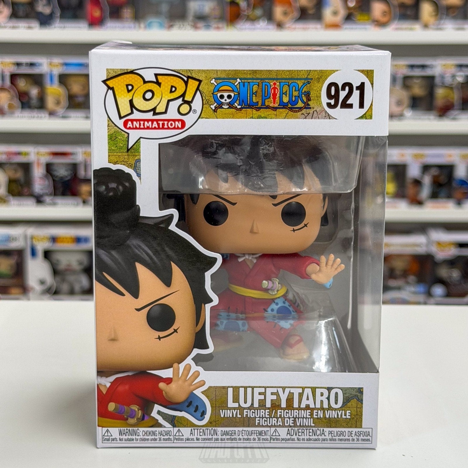 Funko Pop Anime One Piece Luffytaro Kimono 921 Japanese Manga Toy Vinyl Figure
