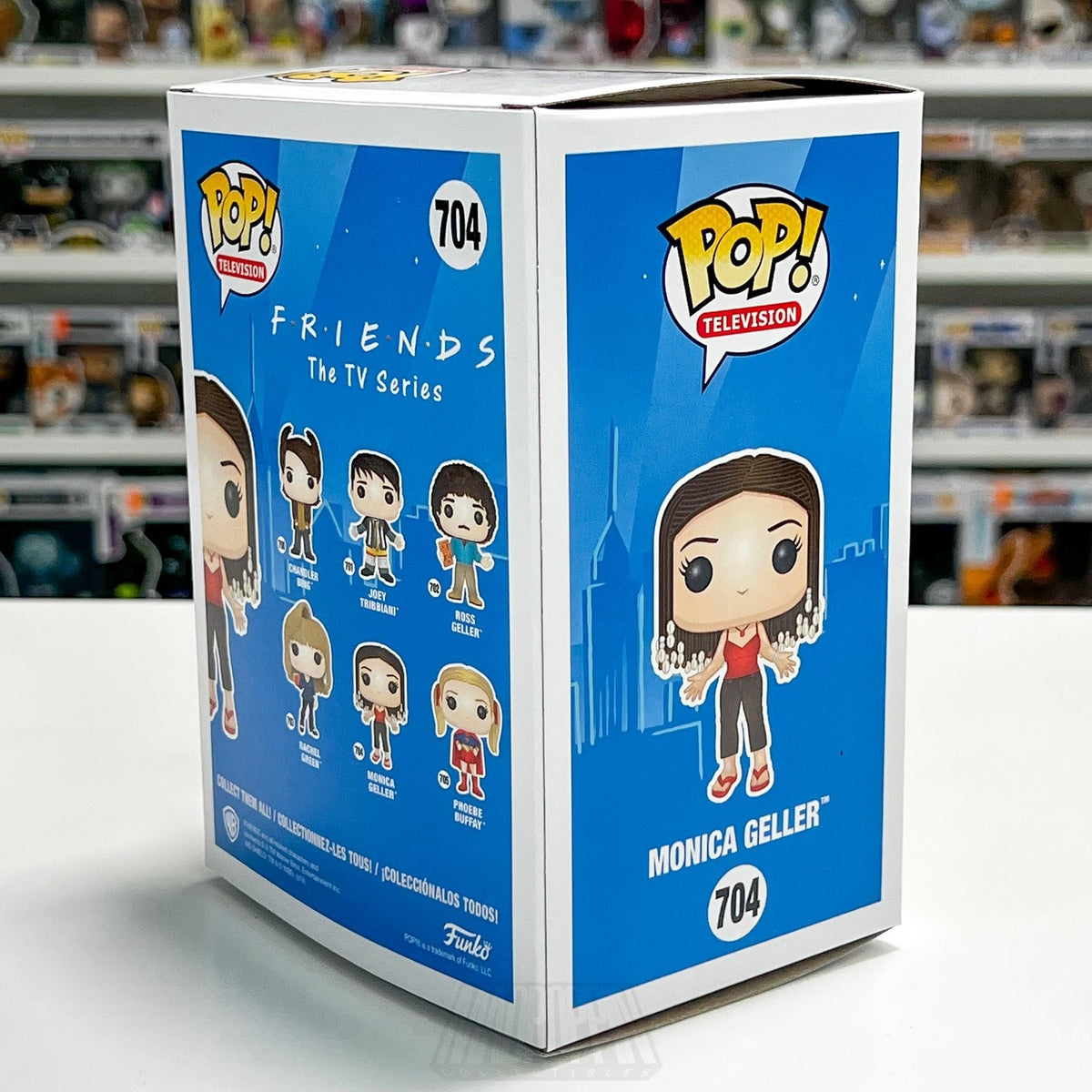 Funko Pop Television Friends Monica Geller 704 BOX ONLY NO FIGURE NO INSERT Mint