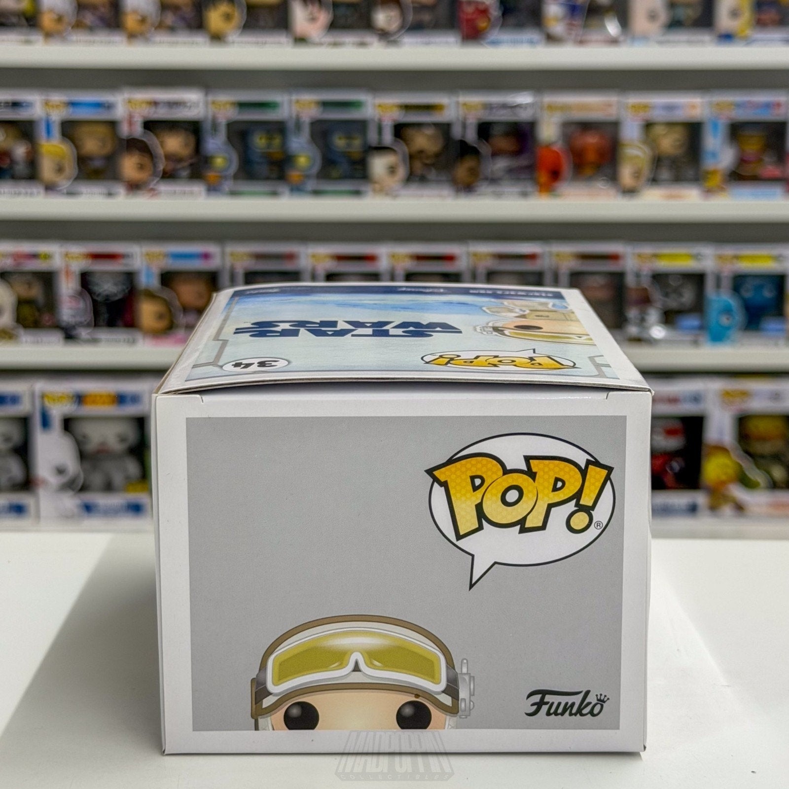 Funko Pop Star Wars Empire Strikes Back Luke Skywalker Hoth Pin Amazon 34 Figure