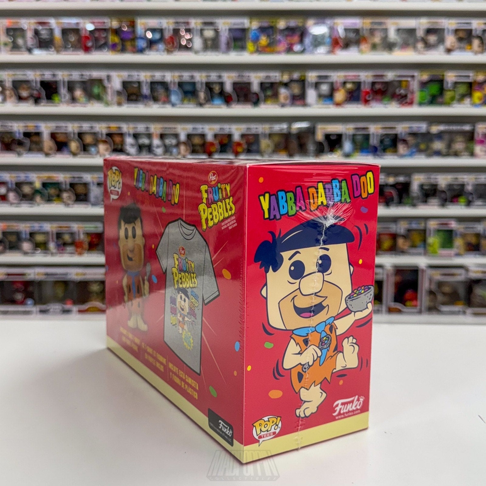 Funko Pop Animation Fred Flintstone w/Spoon Small Tee GameStop 146 Vinyl Figure