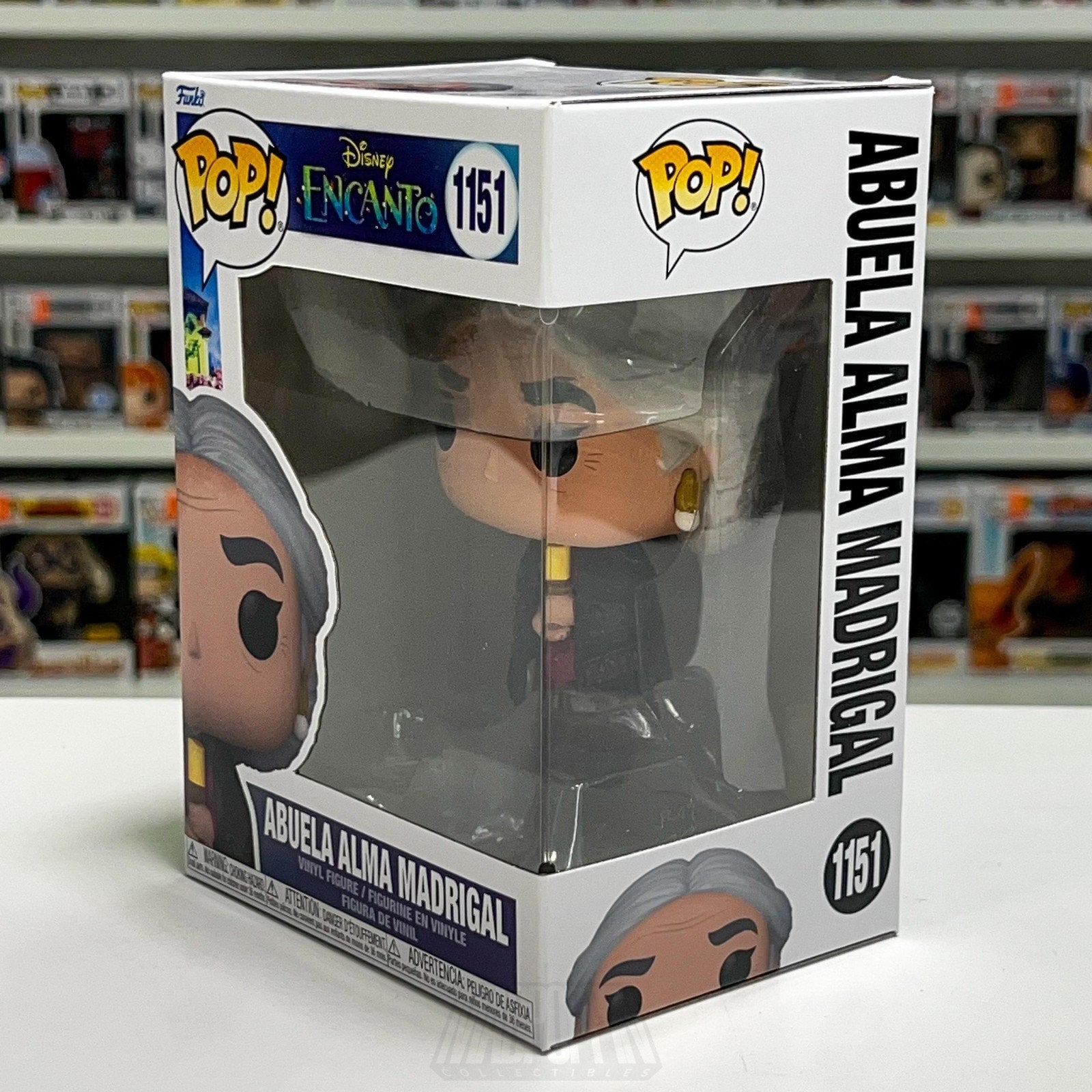 Funko Pop Disney Encanto Abuela Alma Madrigal 1151 Grandma Magic Vinyl Figure