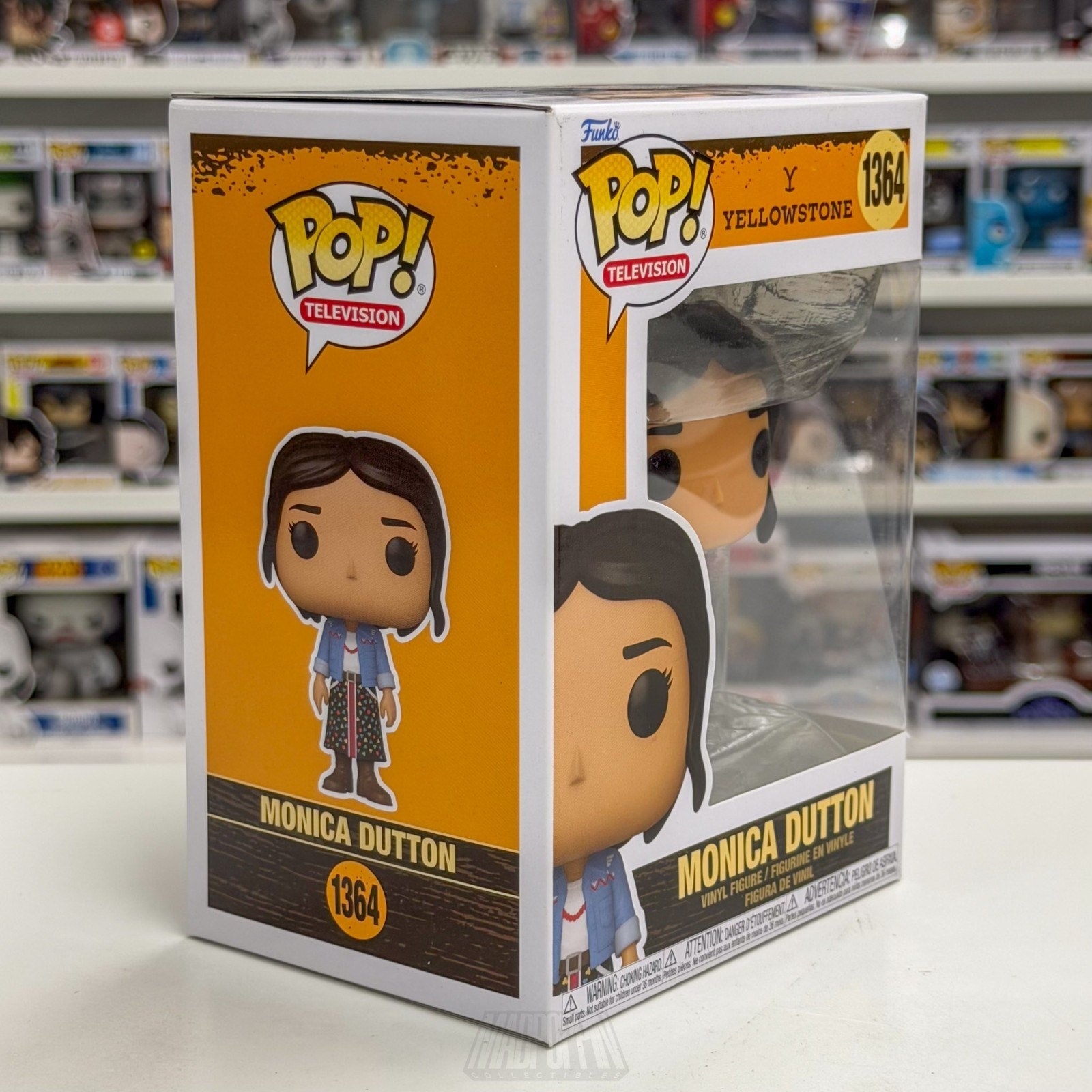 Funko Pop TV Yellowstone Monica Dutton 1364 Neo Western Drama Show Vinyl Figure