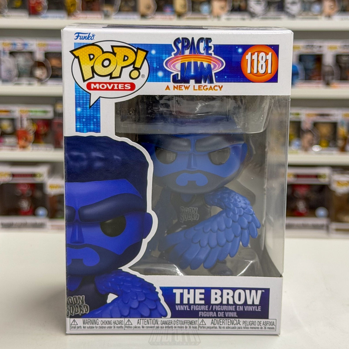 Funko Pop Movies Space Jam Legacy The Brow 1181 Basketball Sequel Vinyl Figure
