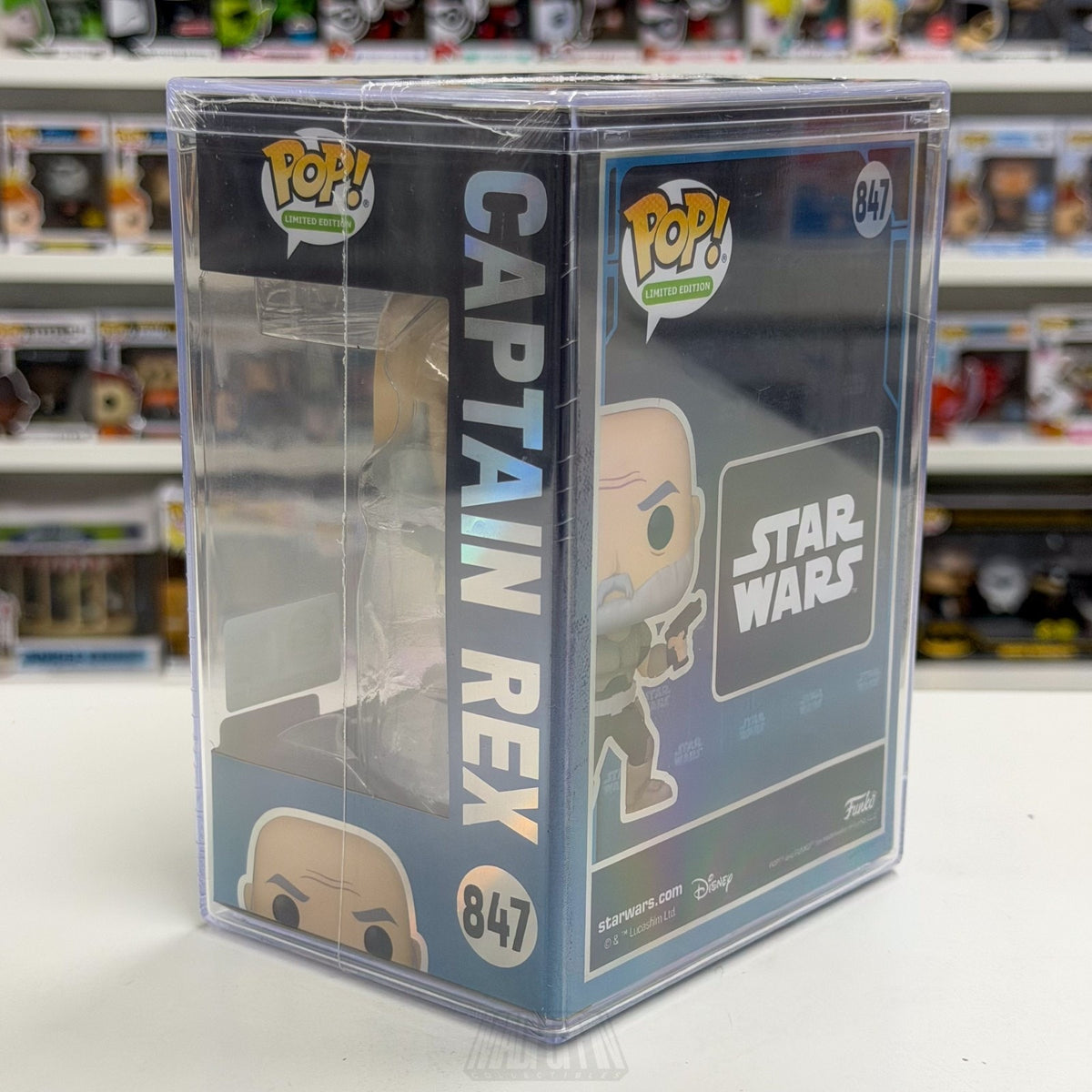 Funko Pop Star Wars Captain Rex No Helmet Chalice Collectibles 847 Vinyl Figure