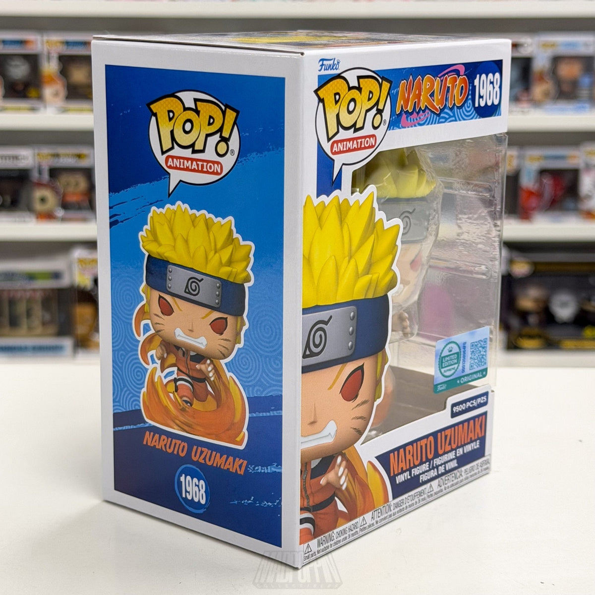 Funko Pop Anime Naruto Uzumaki 1st Kurama Limited Supreme 1968 Toy Vinyl Figure