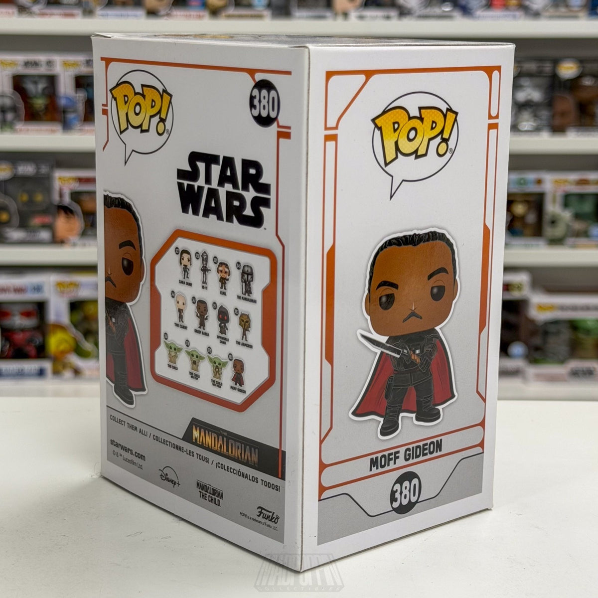 Funko Pop Star Wars Mandalorian Moff Gideon w/Darksaber Glow Target 380 Figure