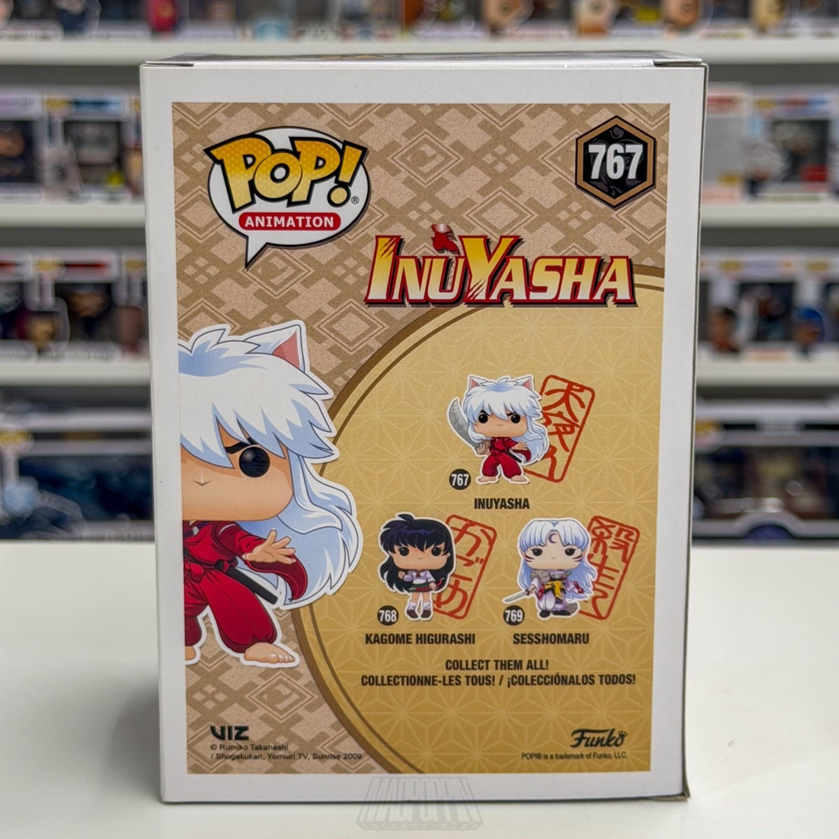 Funko Pop Anime Inuyasha 767 Human Demon Sengoku Japanese Manga Toy Vinyl Figure