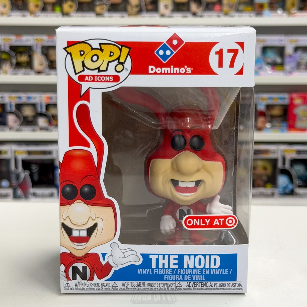 Funko Pop Ad Icons Domino's Pizza The Noid Target Exclusive 17 Toy Vinyl Figure