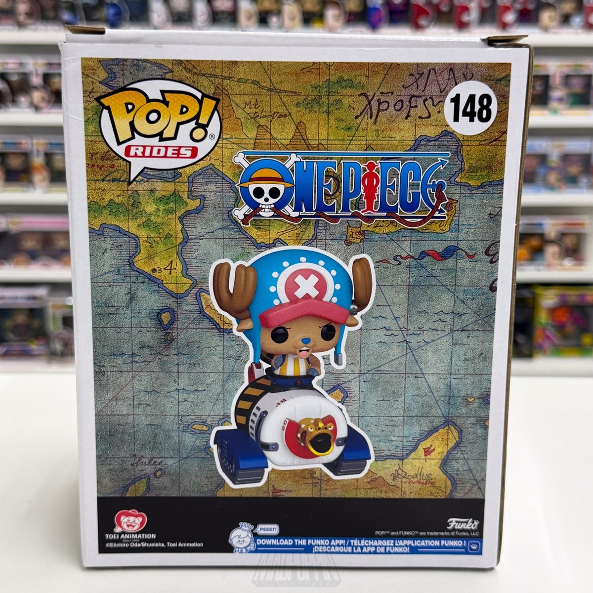 Funko Pop Anime Ride One Piece Tony Chopper Brachio Tank V SDCC 148 Vinyl Figure