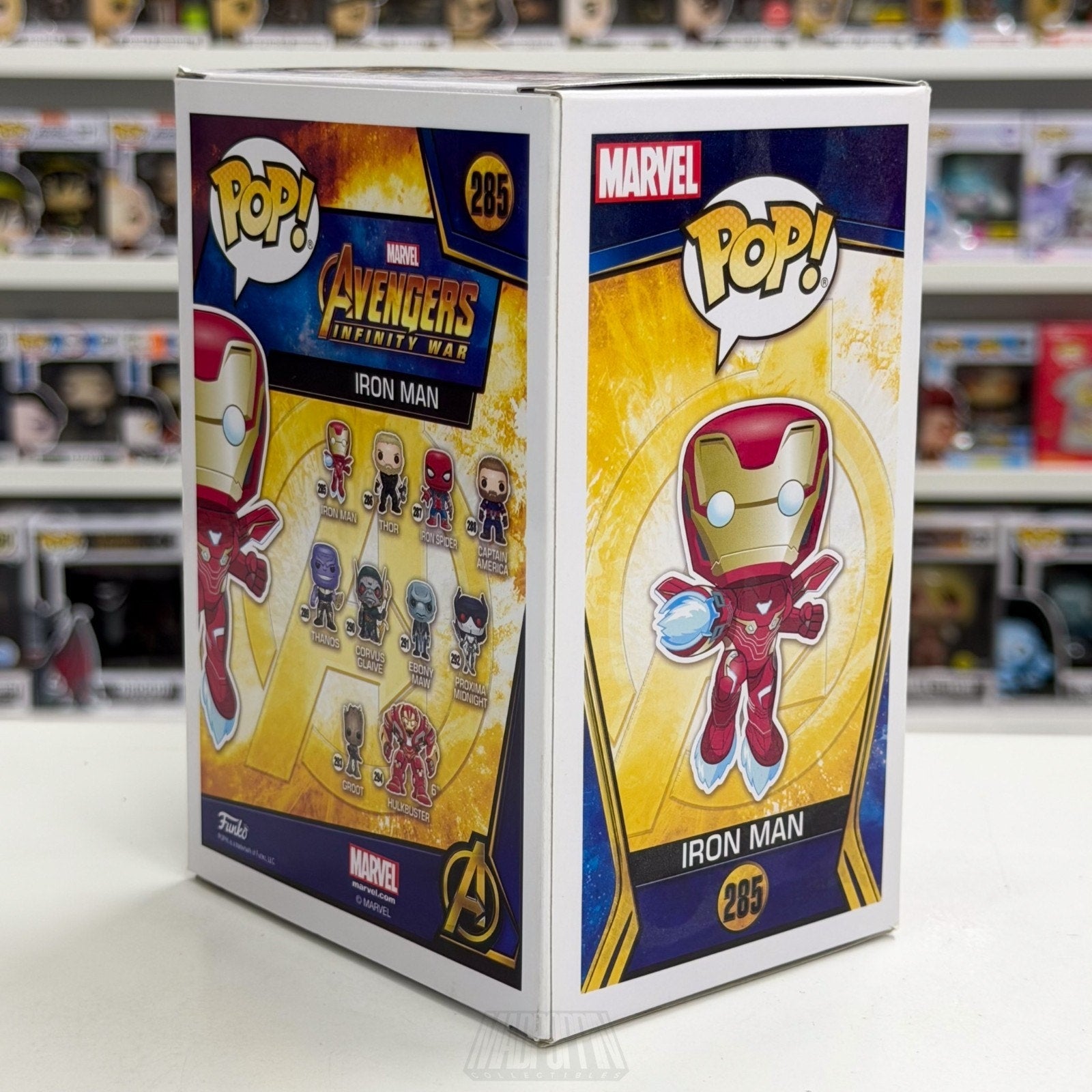 Funko Pop Marvel Avengers Infinity War Iron Man Flying 285 Hero Toy Vinyl Figure