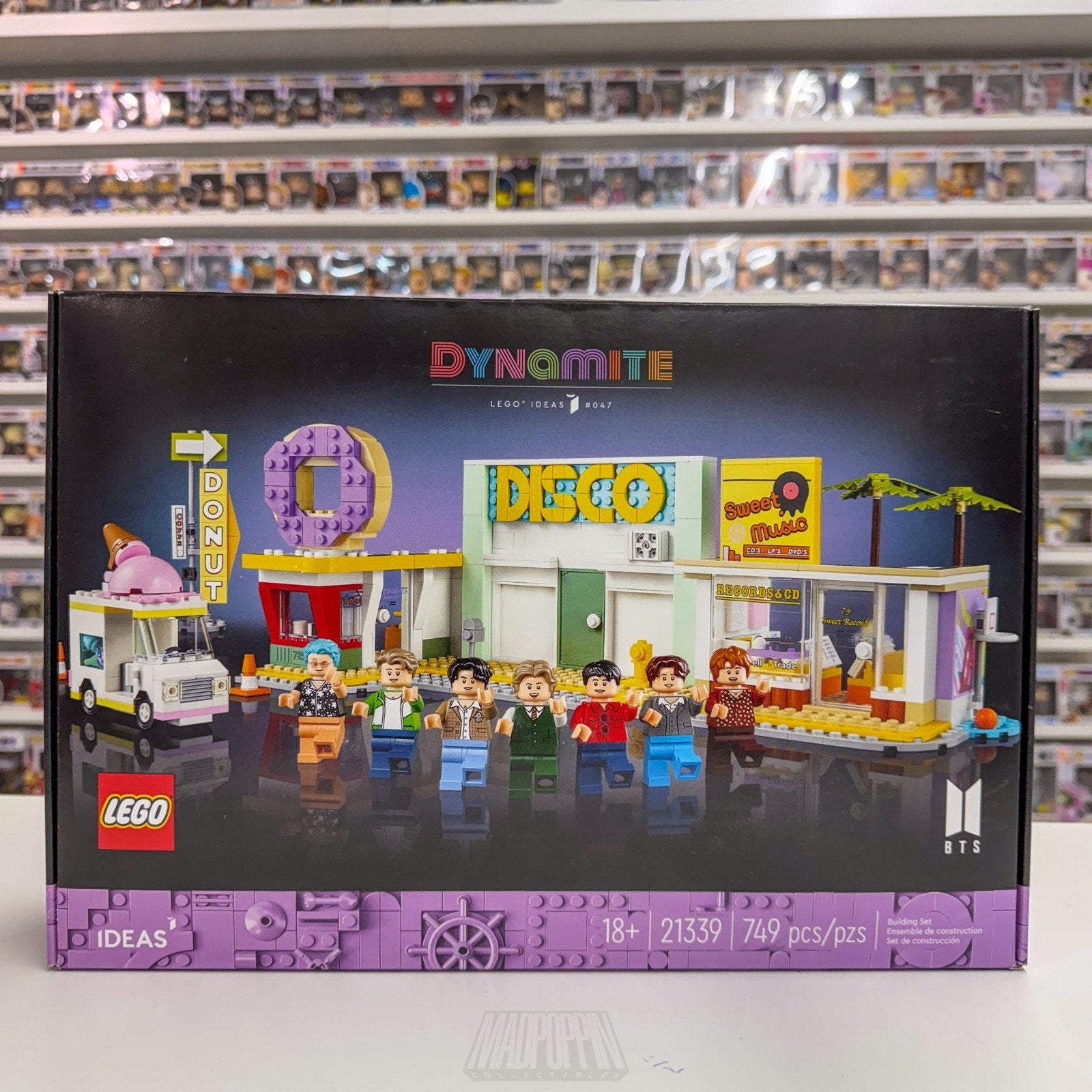 Lego Ideas BTS Dynamite Disco Complete Set Sealed 21339 Retired Kpop Korean Toy
