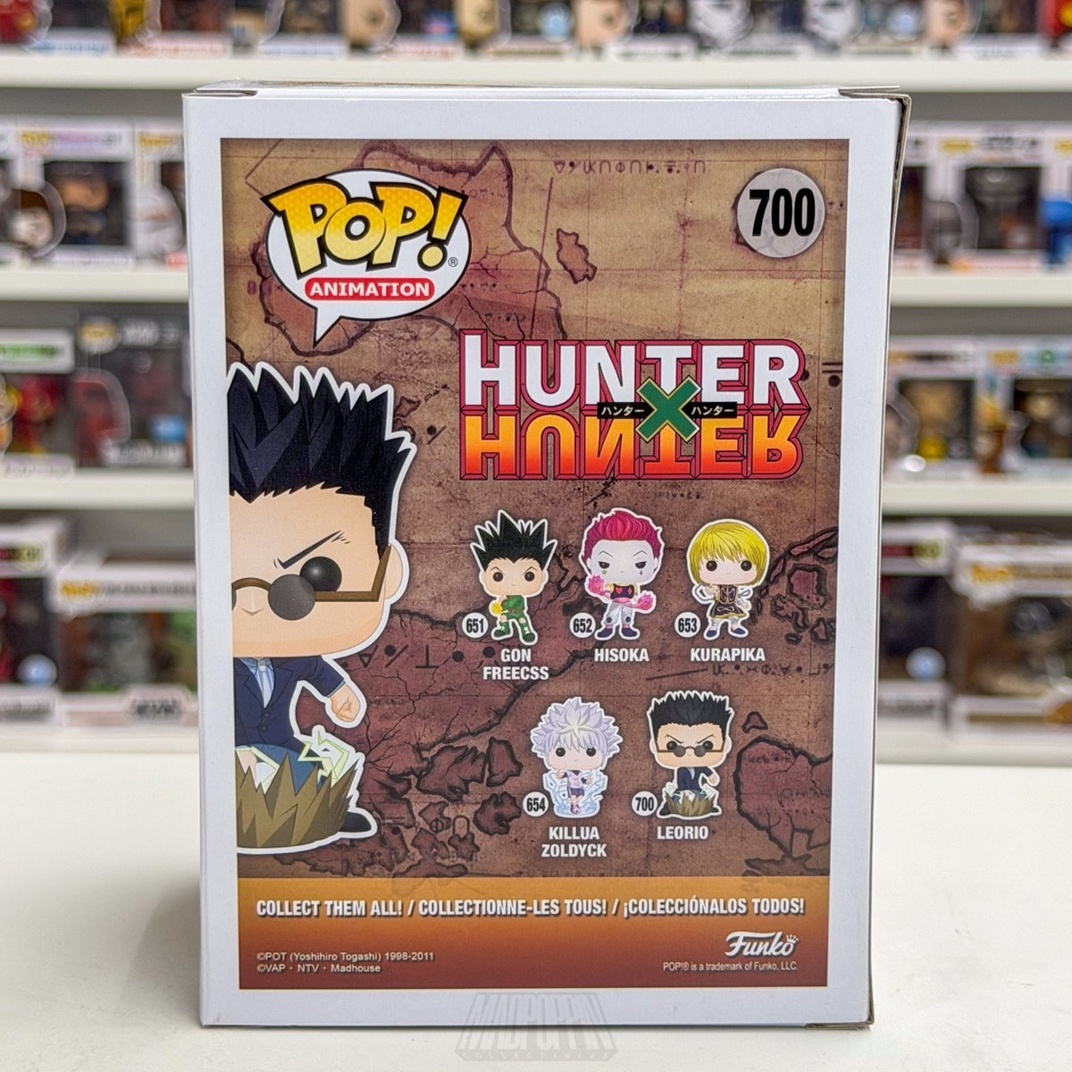 Funko Pop Anime Hunter x Hunter Leorio Paladiknight 700 Japan Manga Vinyl Figure