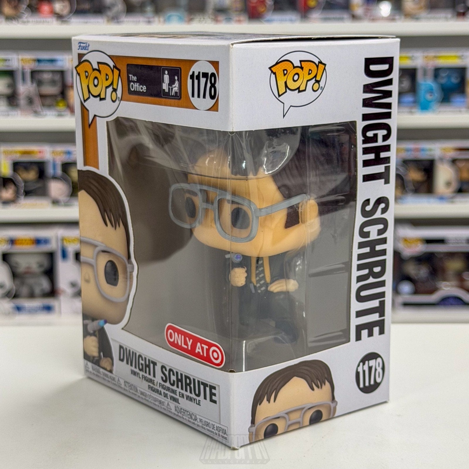 Funko Pop TV The Office Dwight Schrute Blow Torch Target 1178 Toy Vinyl Figure