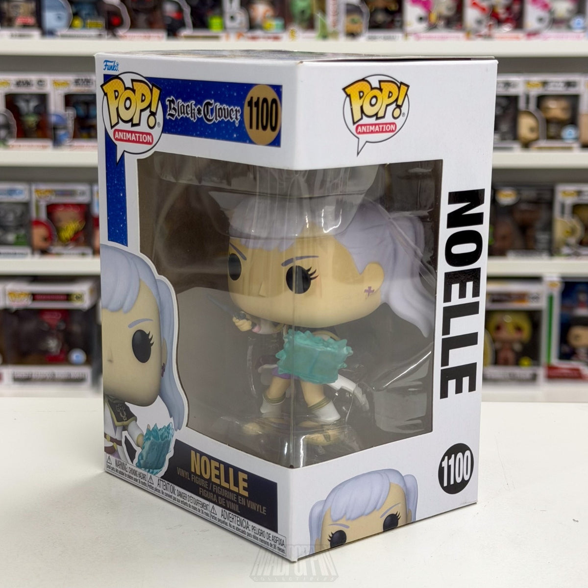 Funko Pop Anime Black Clover Noelle Silva 1100 Japanese Manga Toy Vinyl Figure