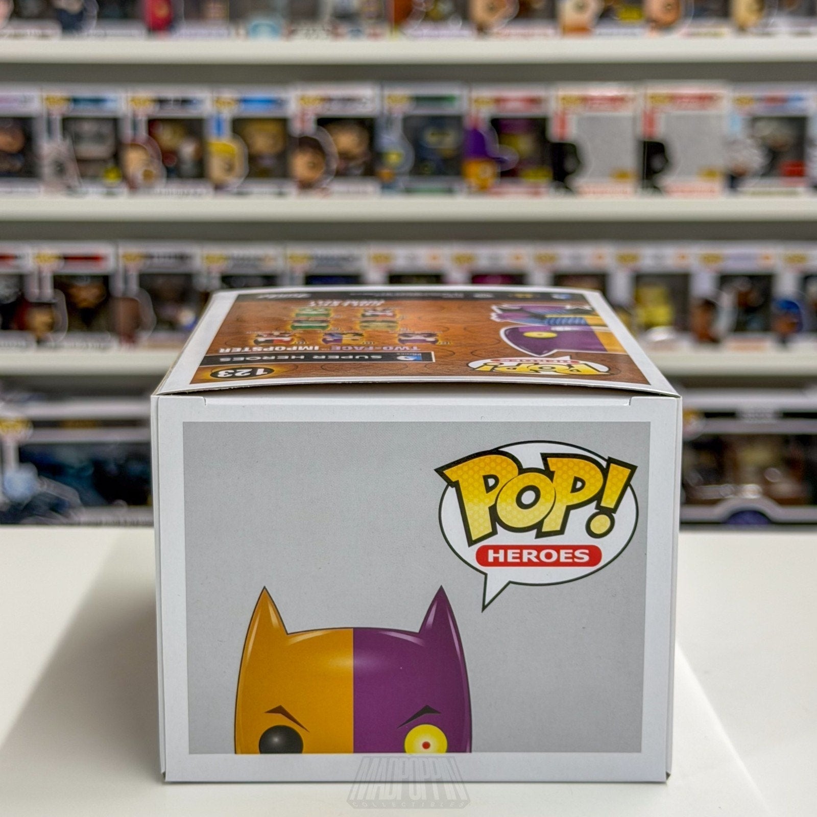 Funko Pop DC Super Heroes Two-Face Impopster Batman 123 Harvey Dent Vinyl Figure