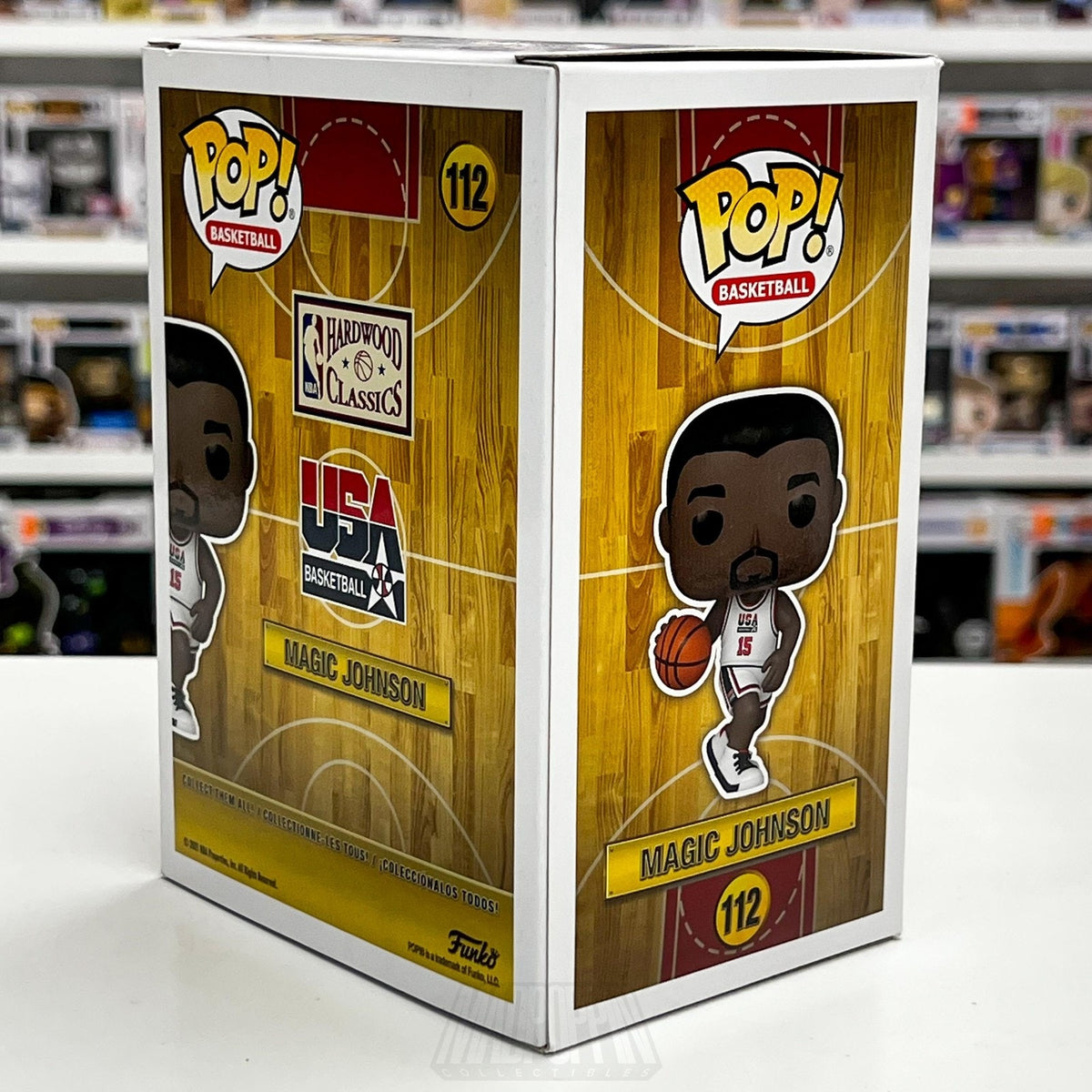 Funko Pop! Magic Johnson USA Basketball #112 Target Exclusive Vinyl Figure NBA