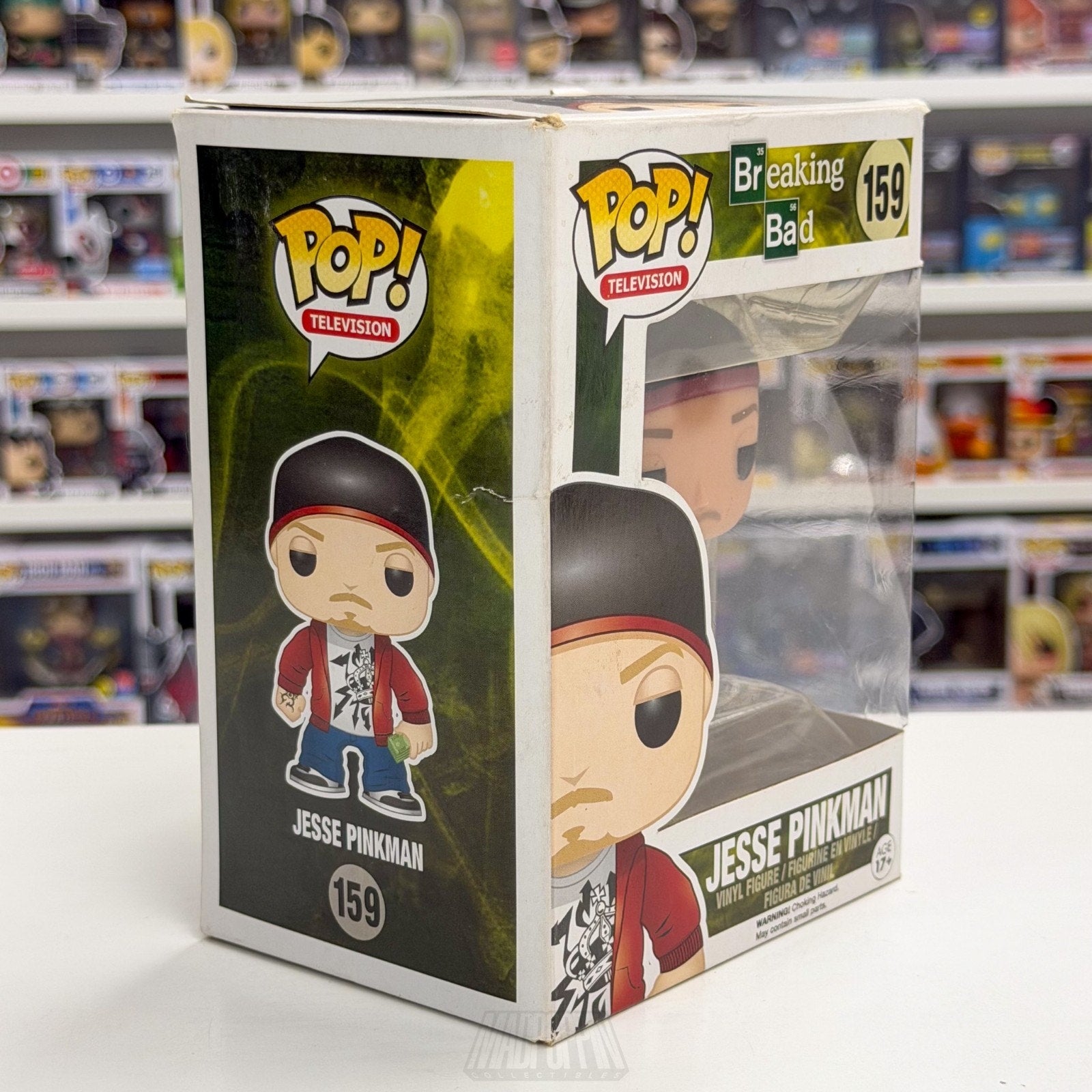 Funko Pop TV Breaking Bad Jesse Pinkman 159 AMC Crime Drama Series Vinyl Figure