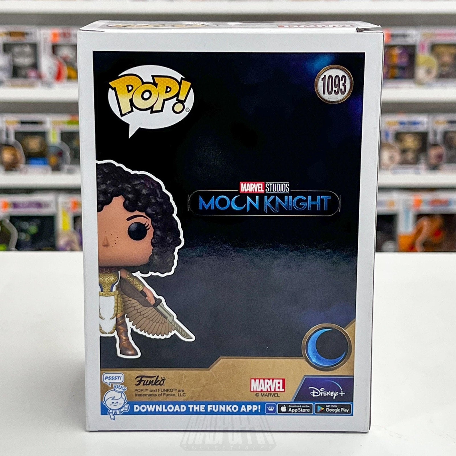 Funko Pop Marvel Moon Knight Scarlet Scarab 1093 Bobble-Head 2022 Summer LE SDCC