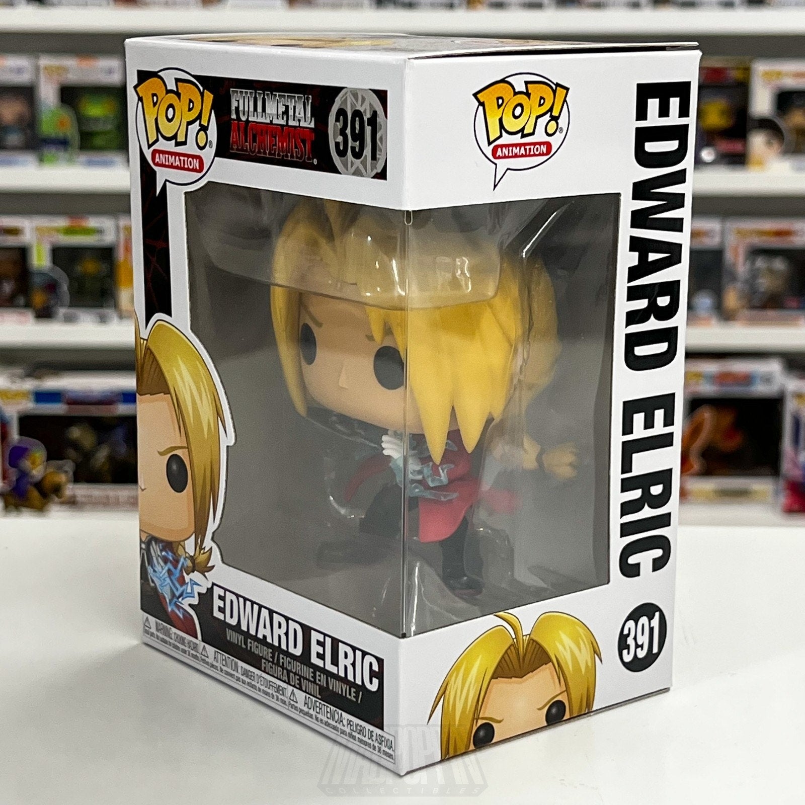 Funko Pop Anime Fullmetal Alchemist Edward Elric 391 Manga Toy Vinyl Figure