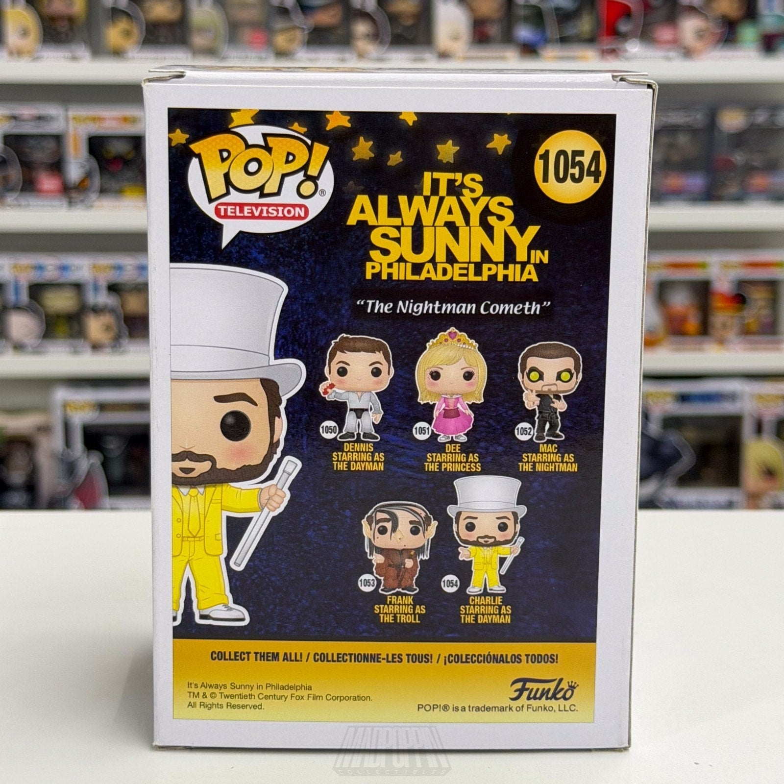 Funko Pop TV It's Always Sunny Philadelphia Charlie as Dayman 1054 Vinyl Figure