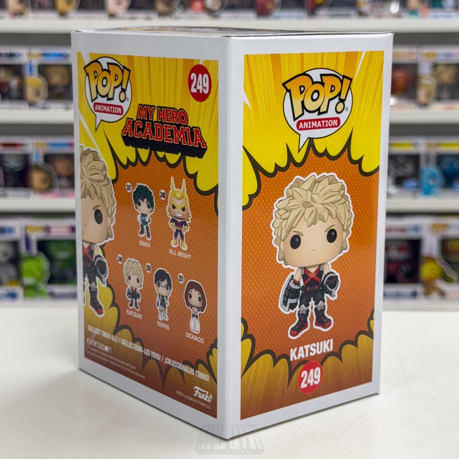 Funko Pop Anime My Hero Academia Katsuki Bakugo 249 Japan Manga Toy Vinyl Figure